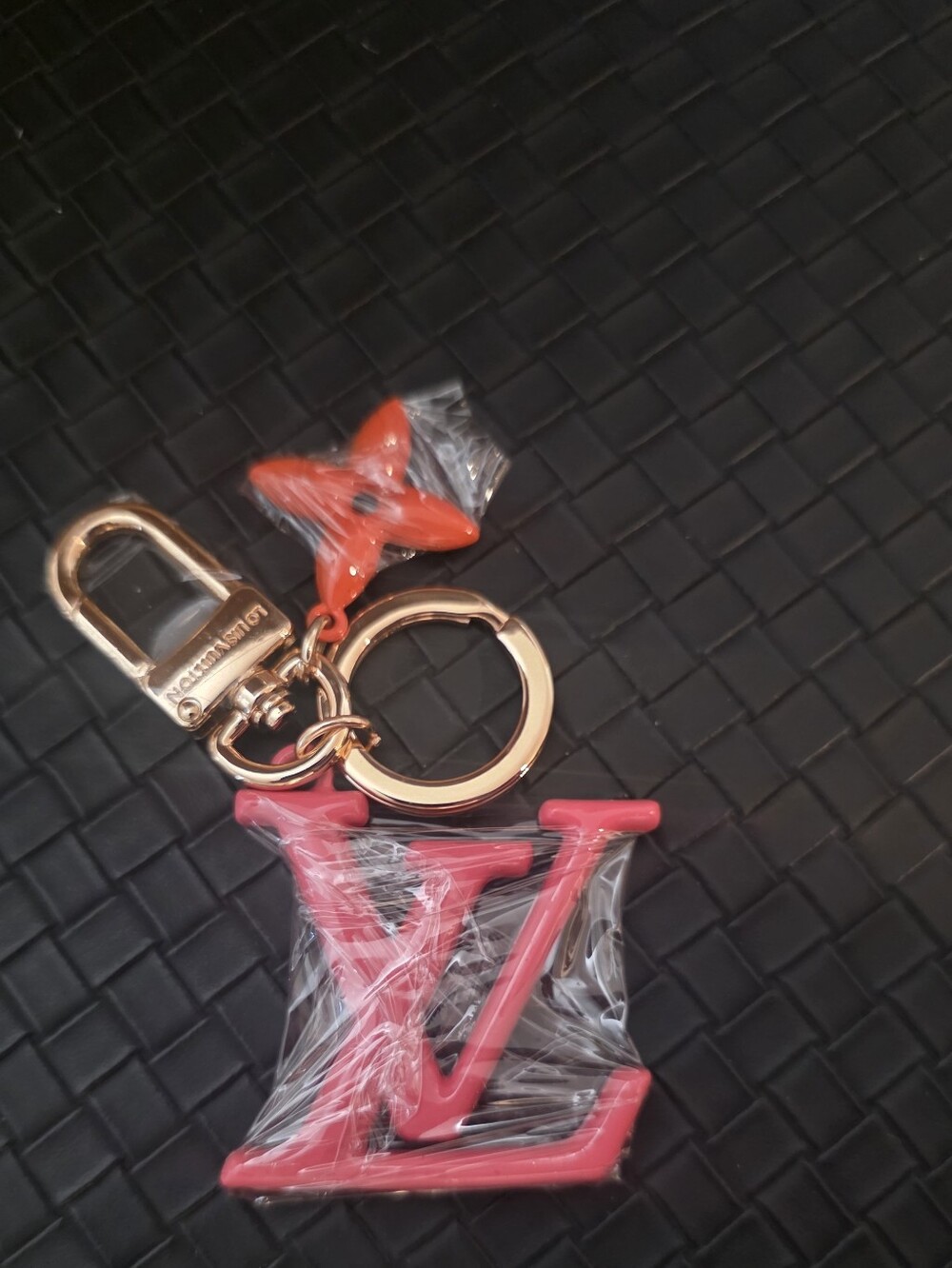 Orange And Pink bKeychain